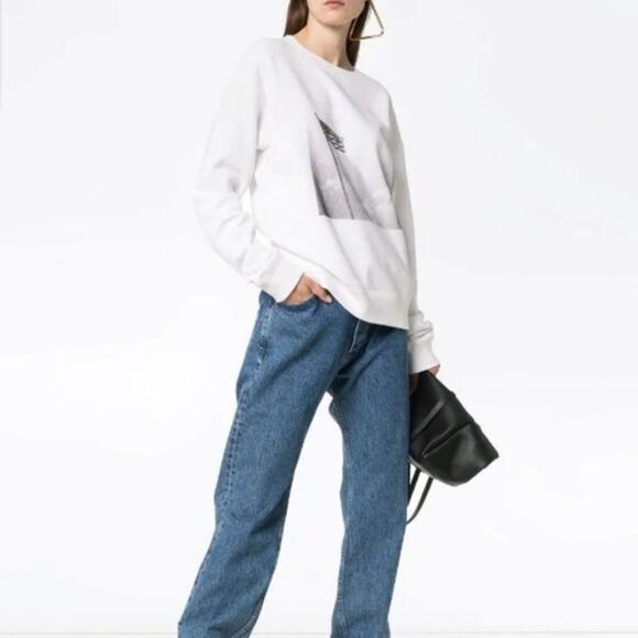 CALVIN KLEIN 205W39NYC sweatshirt size XS BNWT - Picture 1 of 7